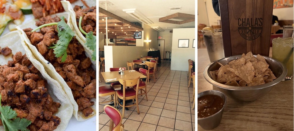 Chala's Wood Fire Grill Menu