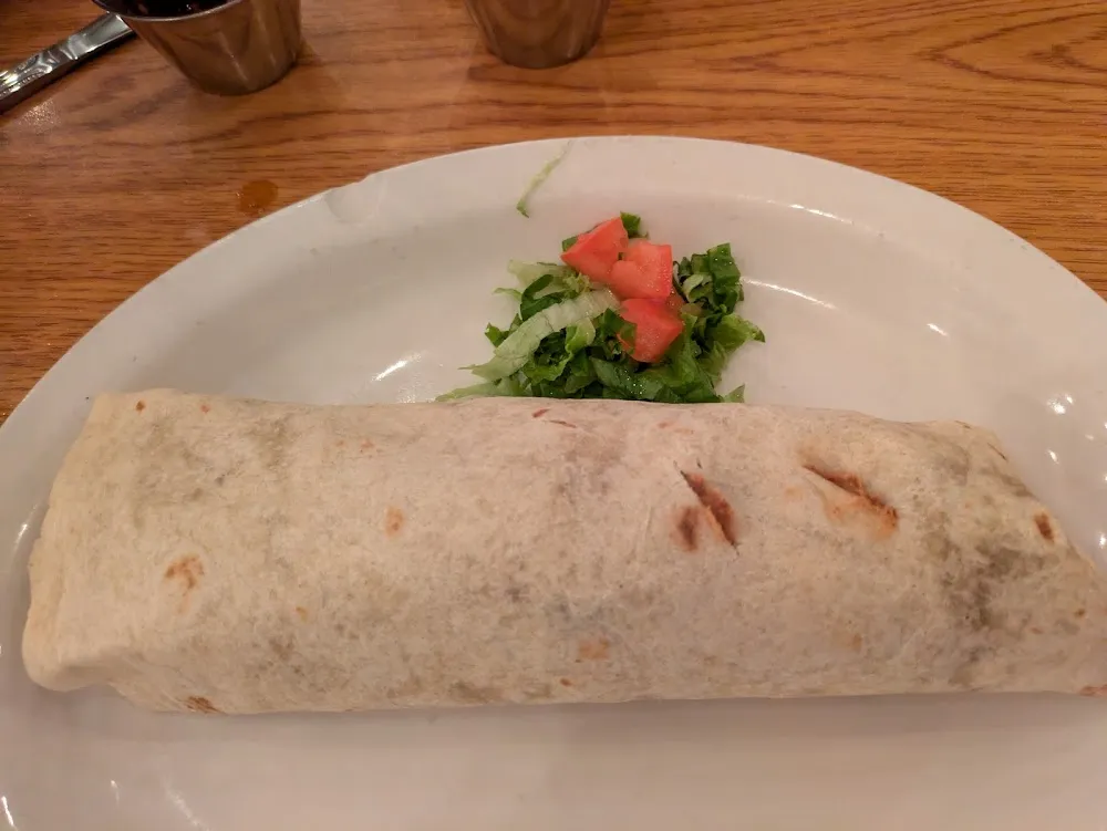 Green Chile Sausage Burrito