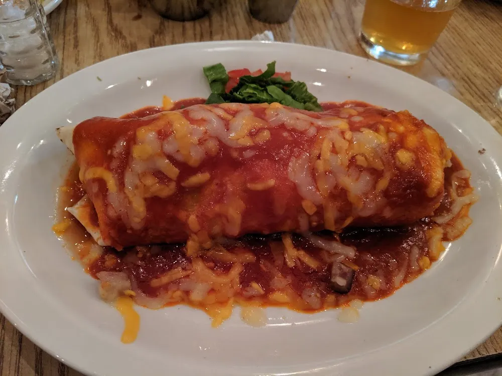 Red Smothered Burrito